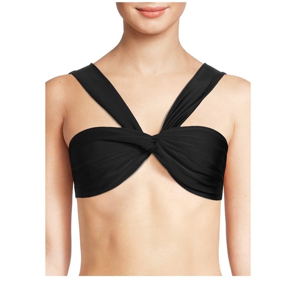 Time and Tru Women’s and Women's Plus Asymmetrical Swim Top Size L (12-14) - Picture 1 of 4